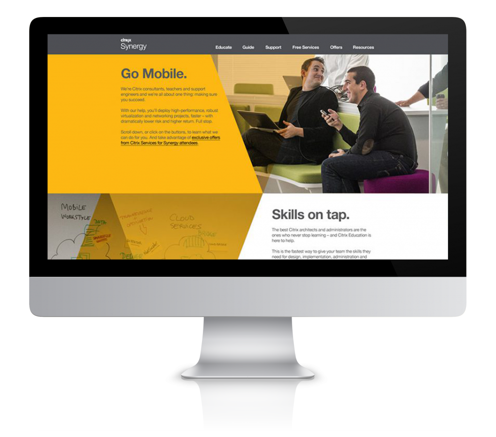 Citrix Synergy Microsite 2013
