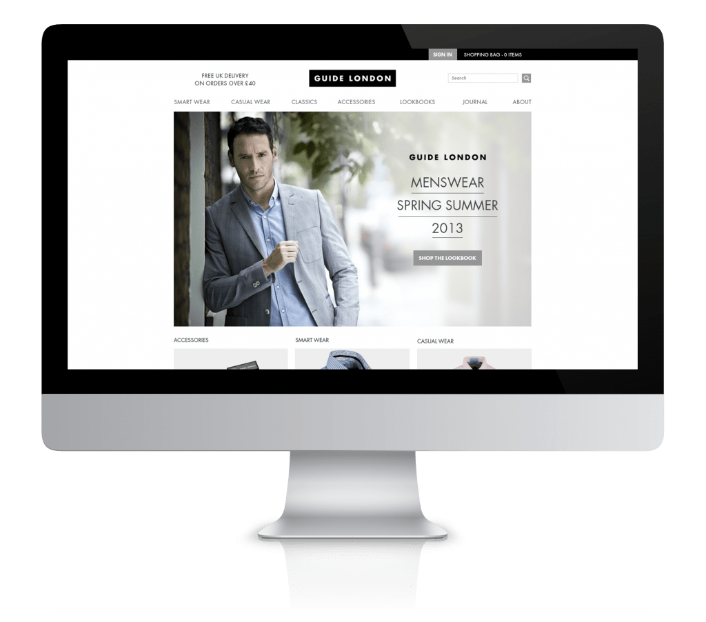 Guide London website